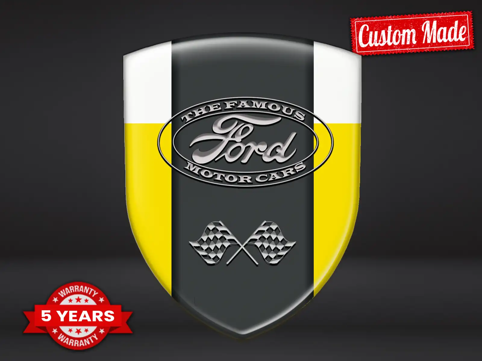 Ford Fensteraufkleber Luxus Robust Hochwertig Auto